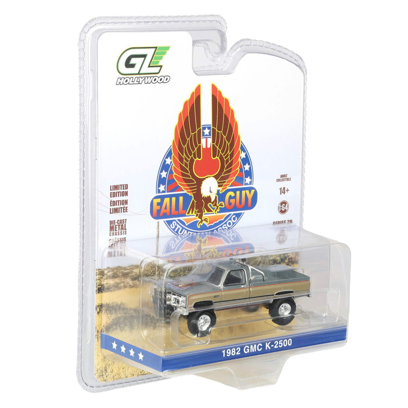 Raw Chase Unit ~ 1/64 1982 GMC K-2500, Fall Guy Stuntman Association, Hollywood Series 26
