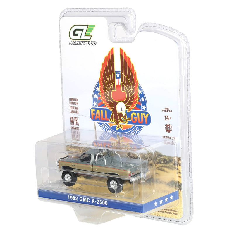 Raw Chase Unit ~ 1/64 1982 GMC K-2500, Fall Guy Stuntman Association, Hollywood Series 26