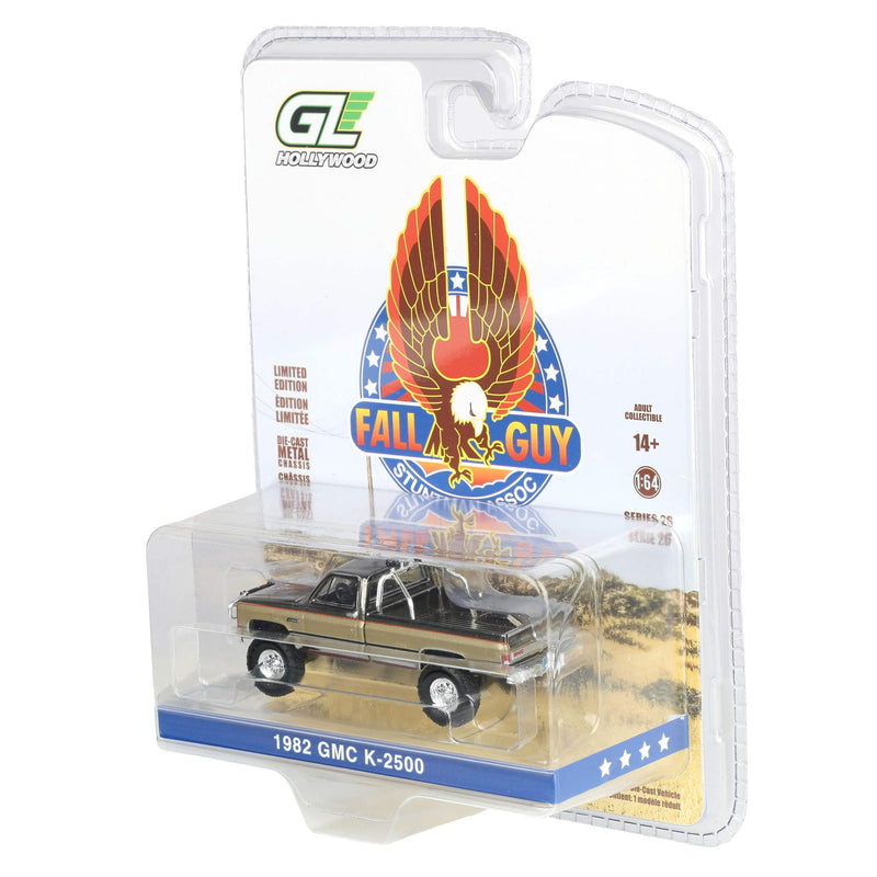 Chrome Chase Unit ~ 1/64 1982 GMC K-2500, Fall Guy Stuntman Association, Hollywood Series 26