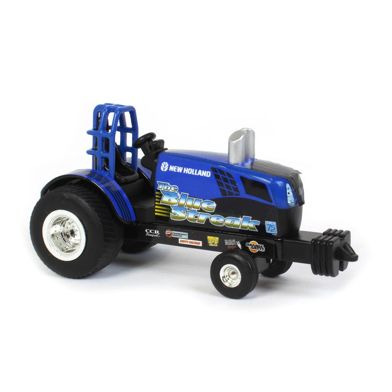 1/64 New Holland Blue Streak Diecast Pulling Tractor by ERTL