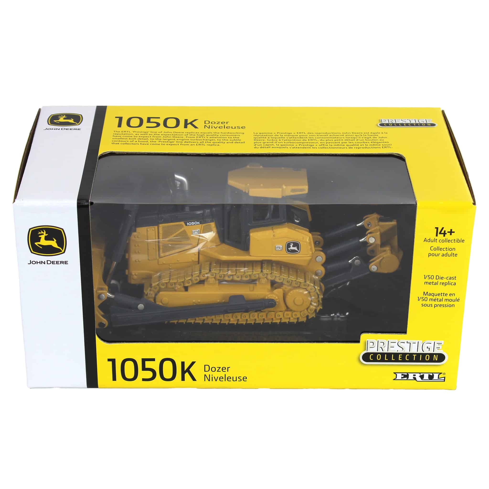 1/50 John Deere 1050K Dozer, ERTL Prestige Collection — Outback Toys