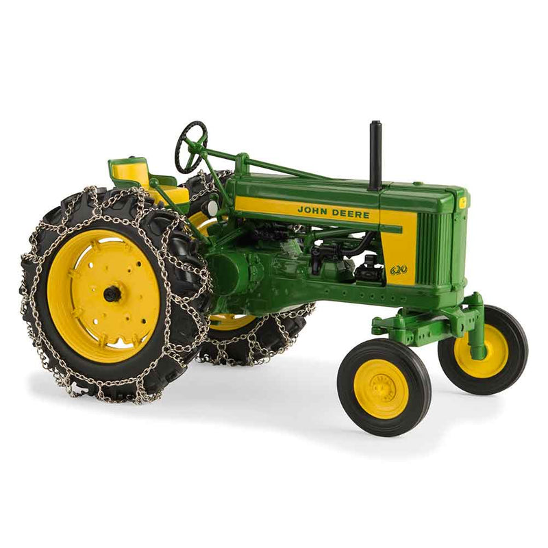 1/16 John Deere 620 Row Crop Tractor with Tire Chains, ERTL Prestige Collection