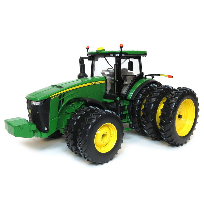 (B&D) 1/16 John Deere 8400R Tractor with Rear Triples, ERTL Prestige Collection - Damaged Box
