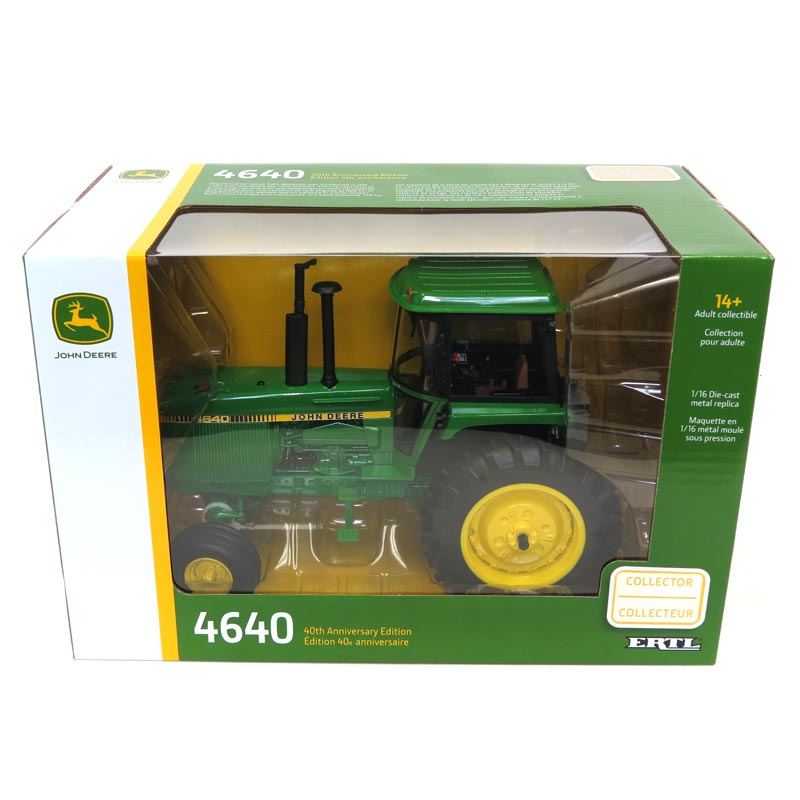 1/16 John Deere 4640 40th Anniversary Tractor Collector Edition by ERTL