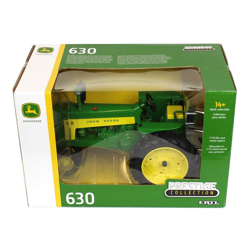 (B&D) 1/16 John Deere 630 Narrow Front, ERTL Prestige Collection - Damaged Box