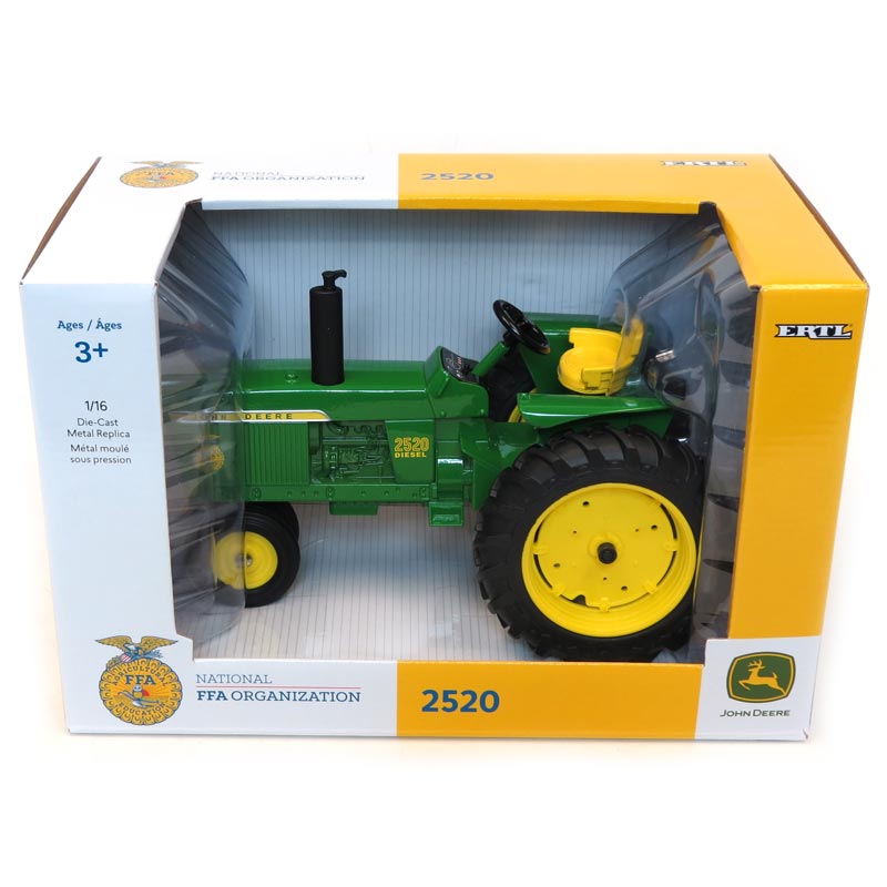 1/16 John Deere 2520 Row Crop Tractor with FFA Logo by ERTL