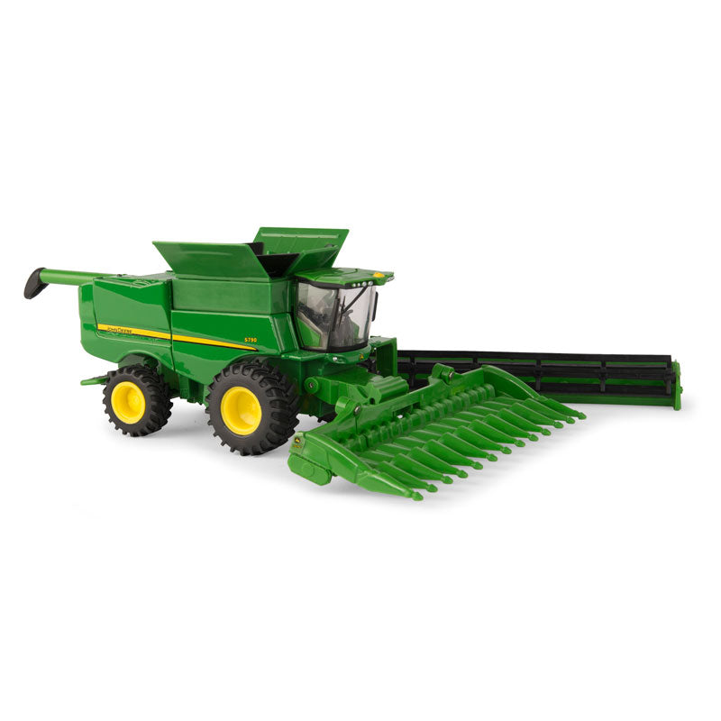 1/64 John Deere S790 Combine with Grain Head and Corn Head