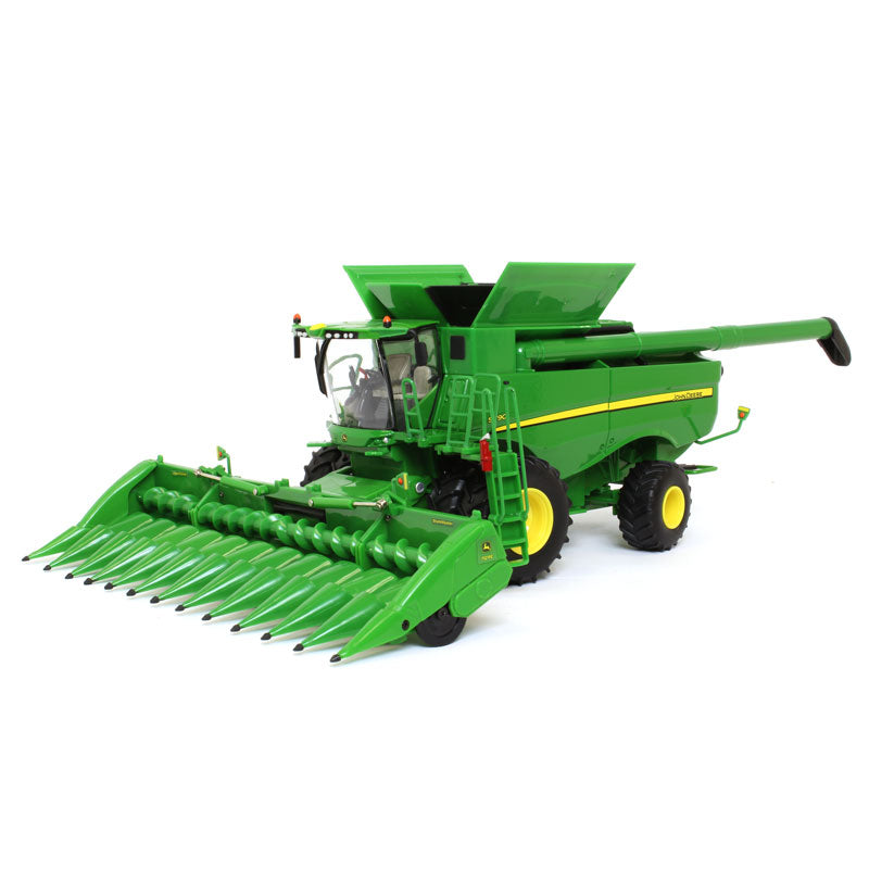 1/32 Prestige Series John Deere S790 Combine with 712FC folding Corn Head by ERTL