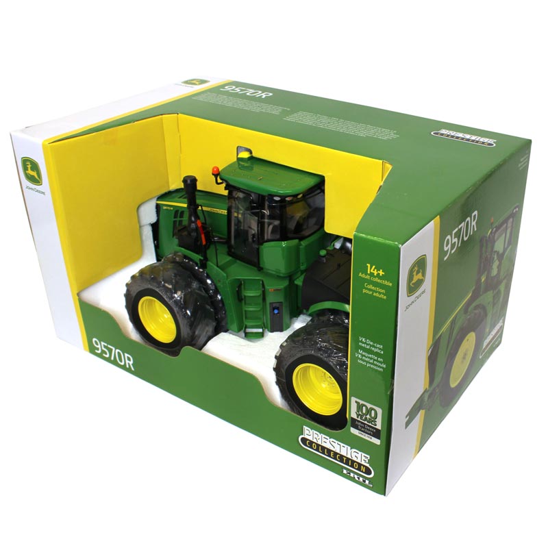 (B&D) 1/16 John Deere 9570R, 100 Years of John Deere Tractors, ERTL Prestige Collection - Damaged Item