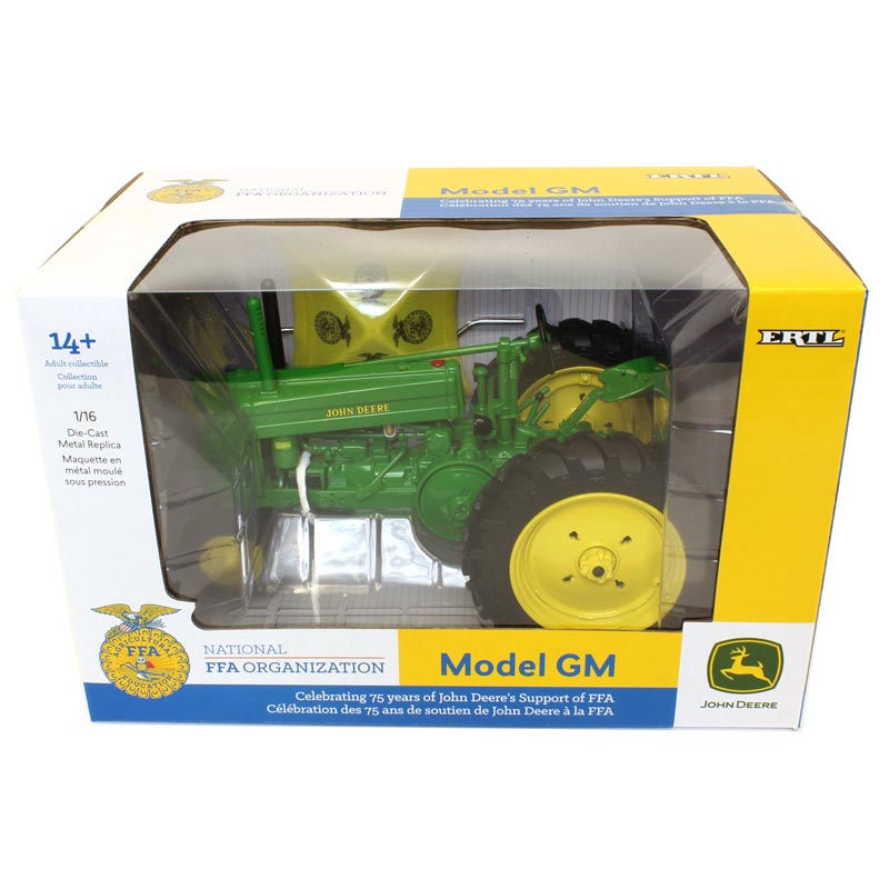 1/16 John Deere Model GM with Umbrella by ERTL, 75th Anniversary, National FFA Commemorative Tractor