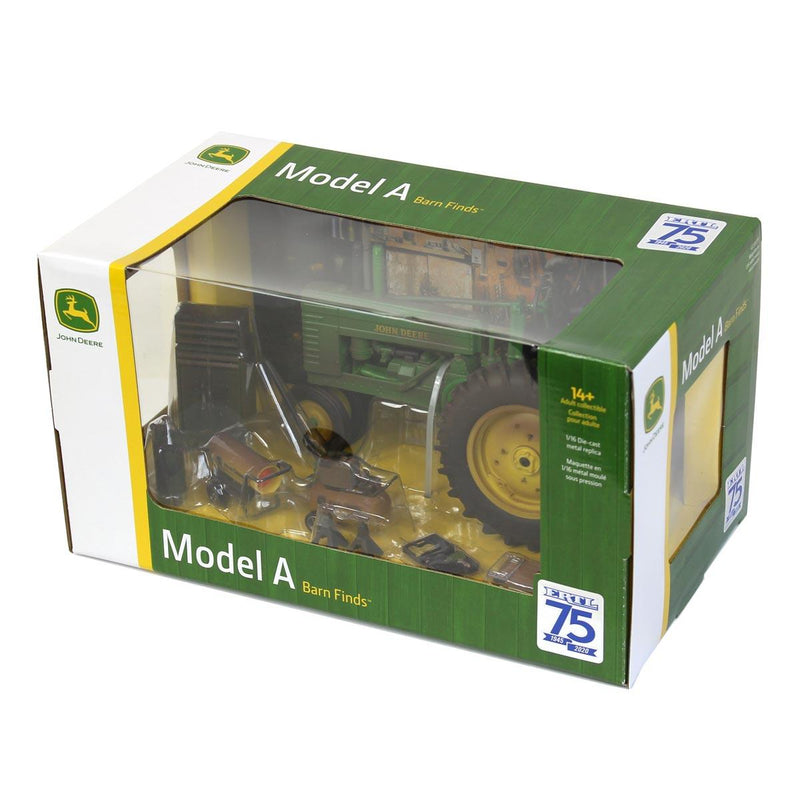 Dusty Edition ~ 1/16 John Deere Styled A "Barn Finds" Tractor, ERTL 75th Anniversary