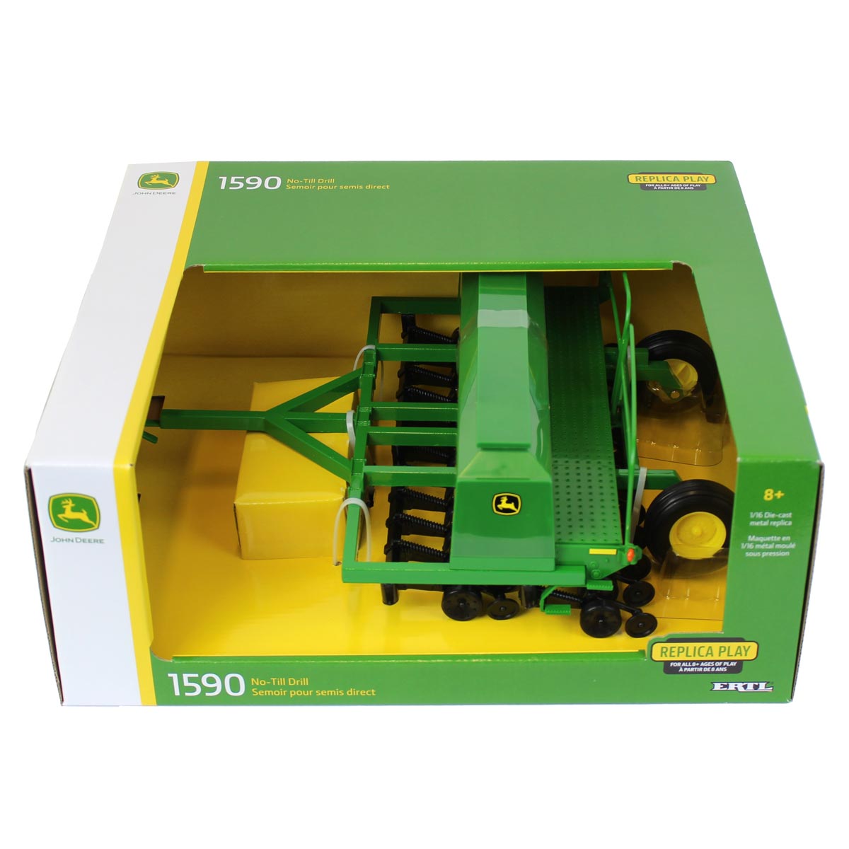 1/16 John Deere 1590 No-Till Drill, ERTL Replica Play — Outback Toys