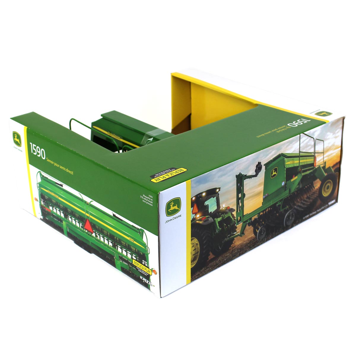 1/16 John Deere 1590 No-Till Drill, ERTL Replica Play — Outback Toys