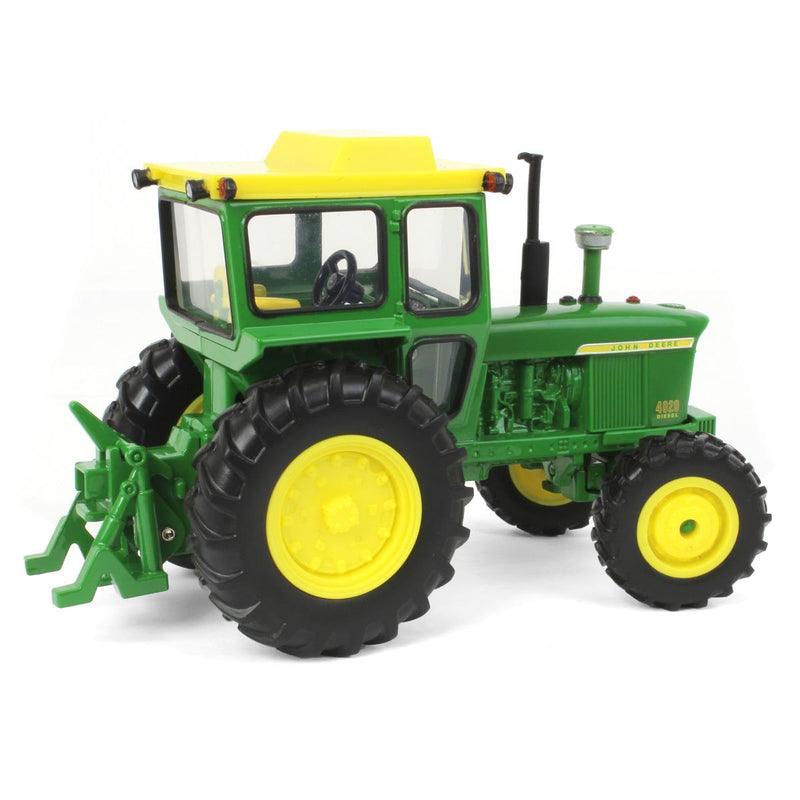 (B&D) 1/32 John Deere 4020 Tractor with Cab & FWA, ERTL Replica Play - Damaged Box