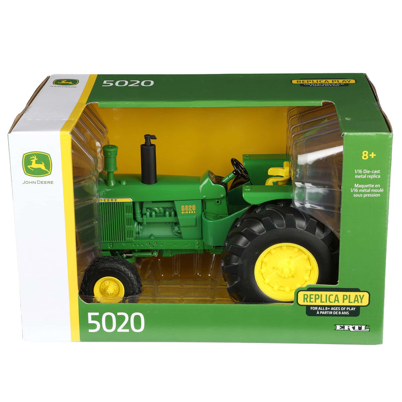 1/16 John Deere 5020 Row Crop Diesel Tractor with Diamond Tread Front Tires by ERTL