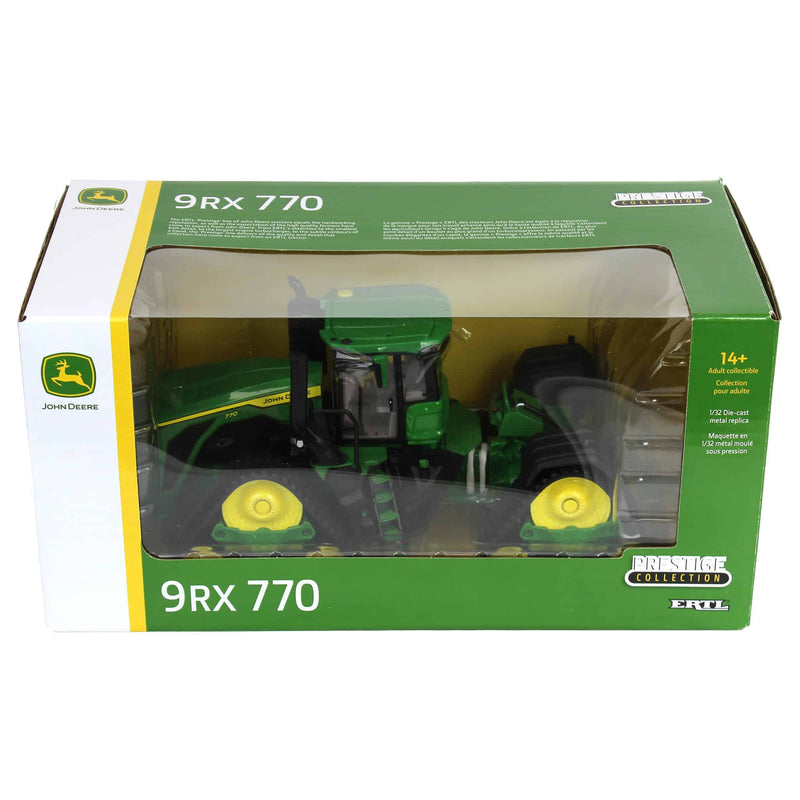 1/32 John Deere 9RX 770 Tracked Tractor, ERTL Prestige Collection