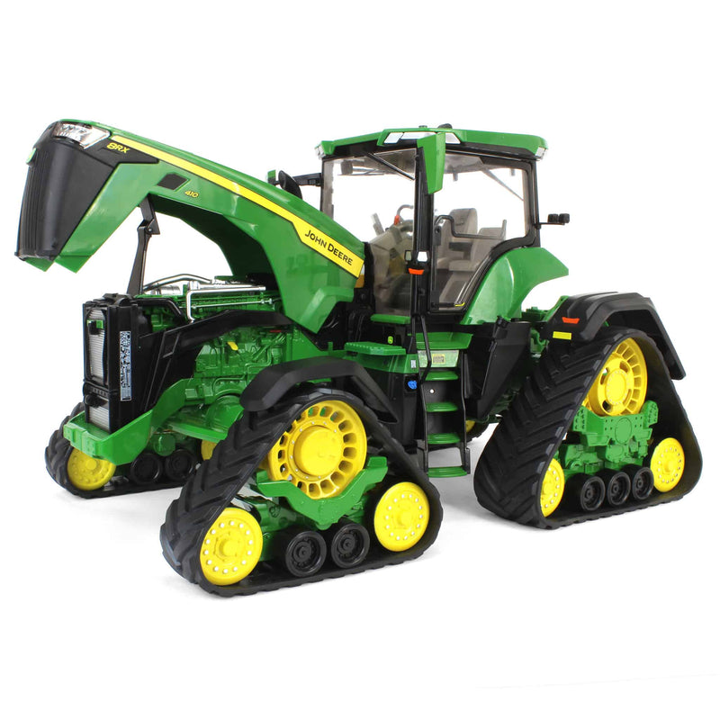 (B&D) 1/16 John Deere 8RX 410 Tractor with Tracks, ERTL Prestige Collection - Damaged Box