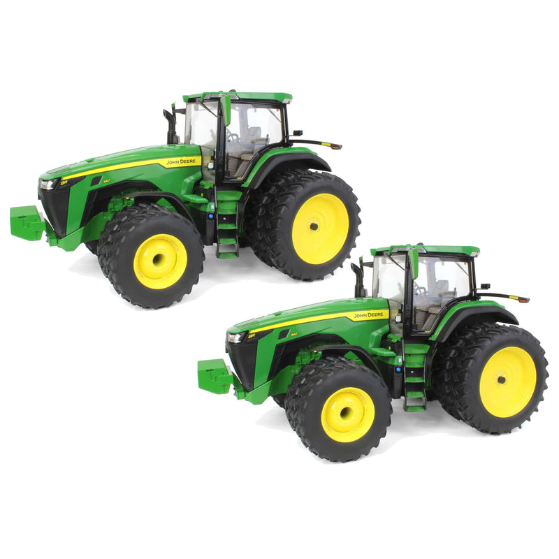 Sealed Case of 2 ~ 1/16 John Deere 8R 340 with Front & Rear Duals, ERTL Prestige Collection