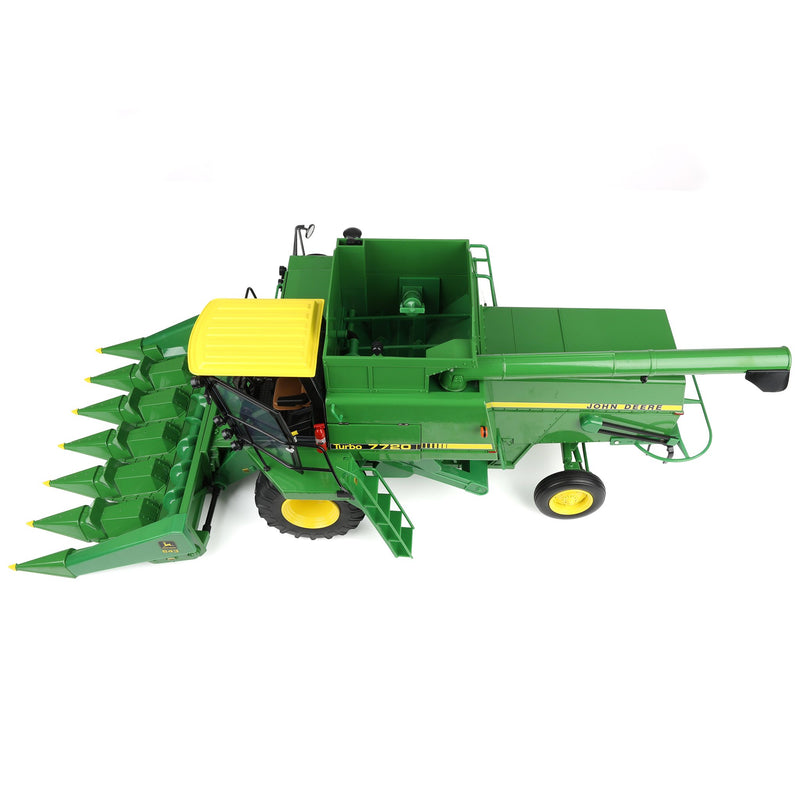 1/16 John Deere 7720 Turbo Combine with Corn Head & Grain Head, ERTL Prestige Select #4