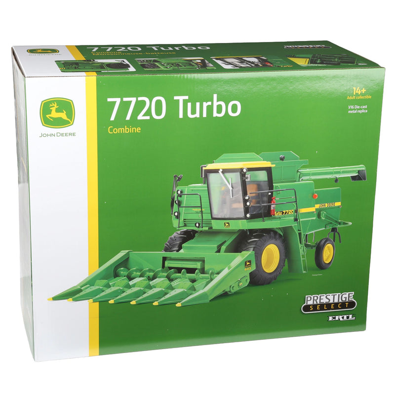 1/16 John Deere 7720 Turbo Combine with Corn Head & Grain Head, ERTL Prestige Select #4
