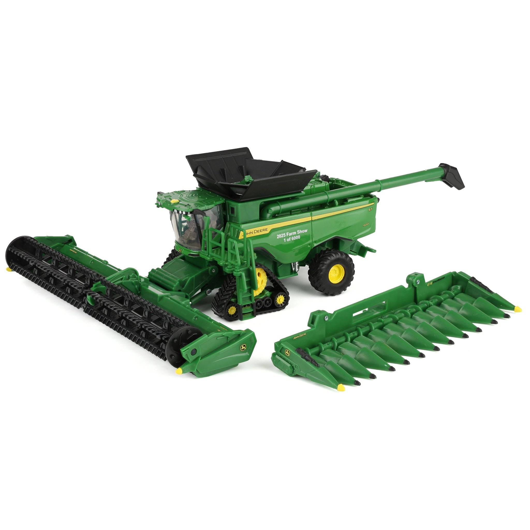 1/64 John Deere S7 900 Combine with Corn & Grain Heads by ERTL
