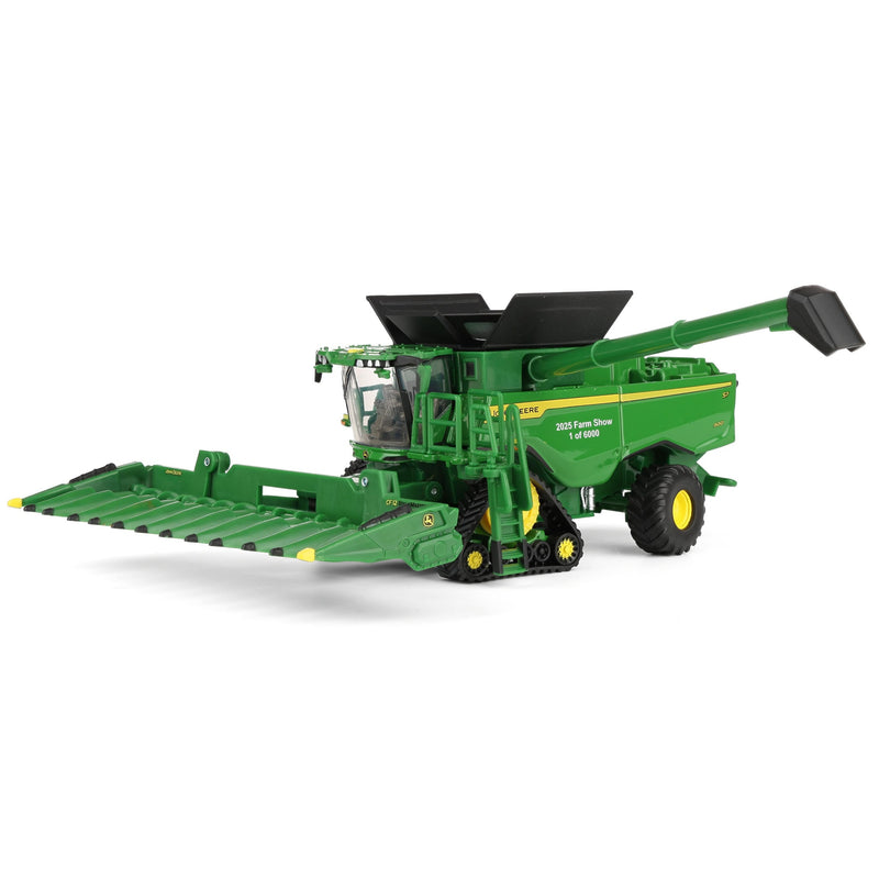 1/64 John Deere S7 900 Combine with Corn & Grain Heads by ERTL, 2025 Farm Show One Time Production