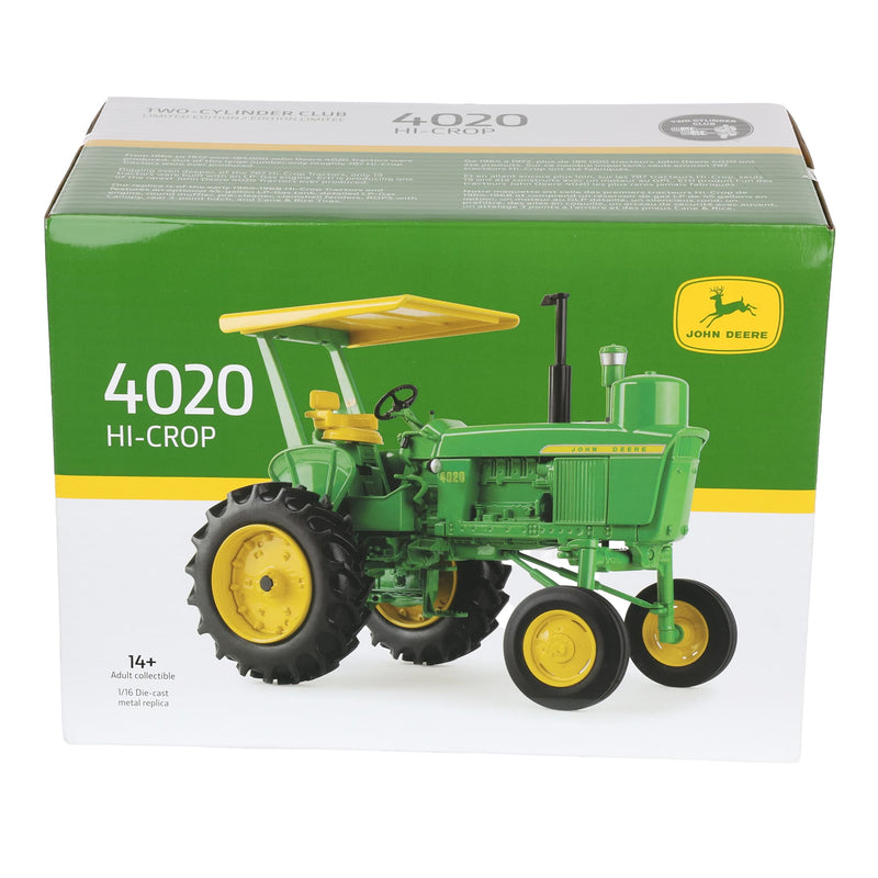 1/16 John Deere 4020 LP Gas Hi-Crop Tractor with ROPS & Canopy by ERTL, 2026 Two Cylinder Club