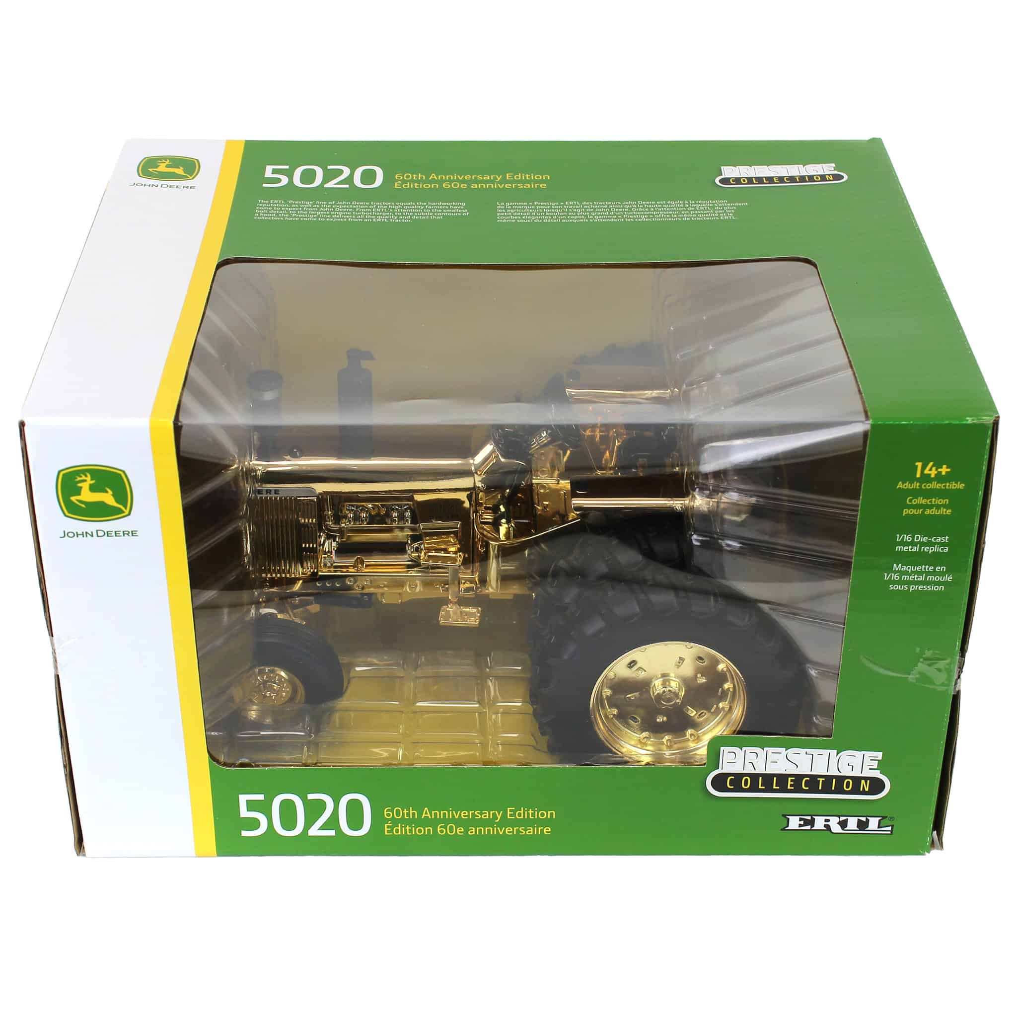 Gold Chrome Chase Unit ~ 1/16 John Deere 5020 Tractor, 60th