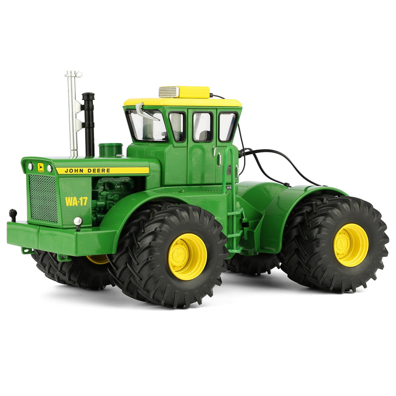 (B&D) 1/32 John Deere Wagner WA-17 4WD with Front & Rear Duals, ERTL Prestige Collection - Damaged Box
