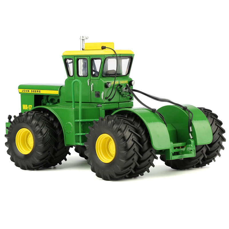 (B&D) 1/32 John Deere Wagner WA-17 4WD with Front & Rear Duals, ERTL Prestige Collection - Damaged Box