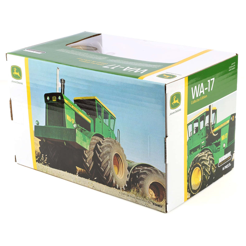 (B&D) 1/32 John Deere Wagner WA-17 4WD with Front & Rear Duals, ERTL Prestige Collection - Damaged Box