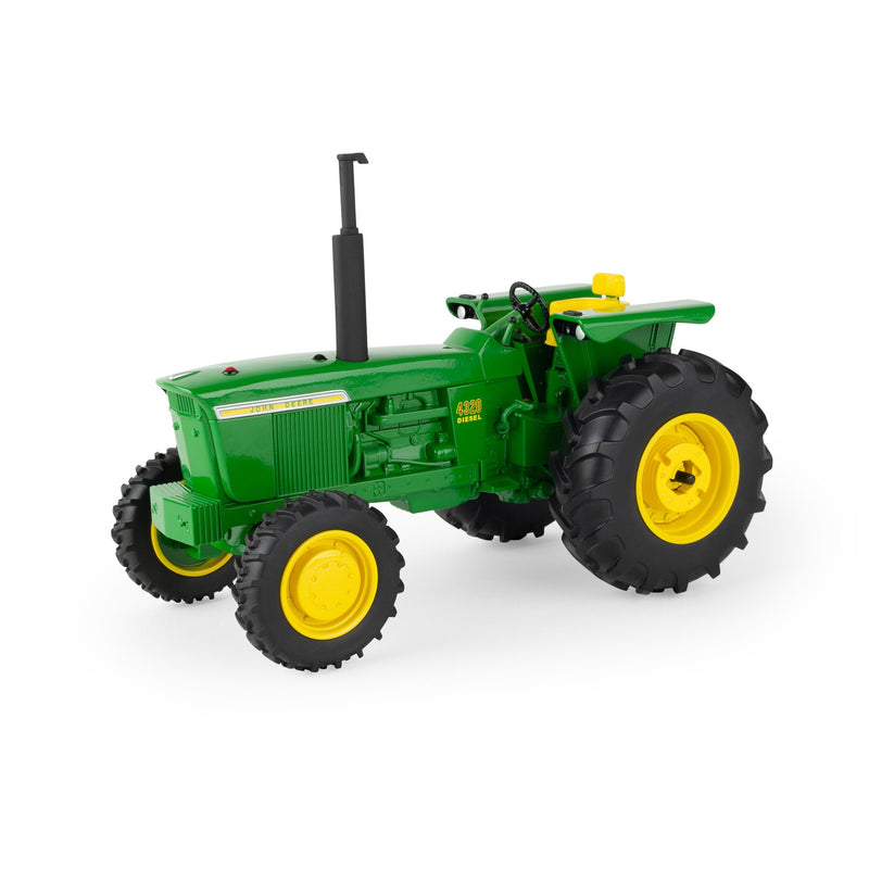 (B&D) 1/16 John Deere 4320 Tractor with FWA, ERTL Prestige Collection - Damaged Box
