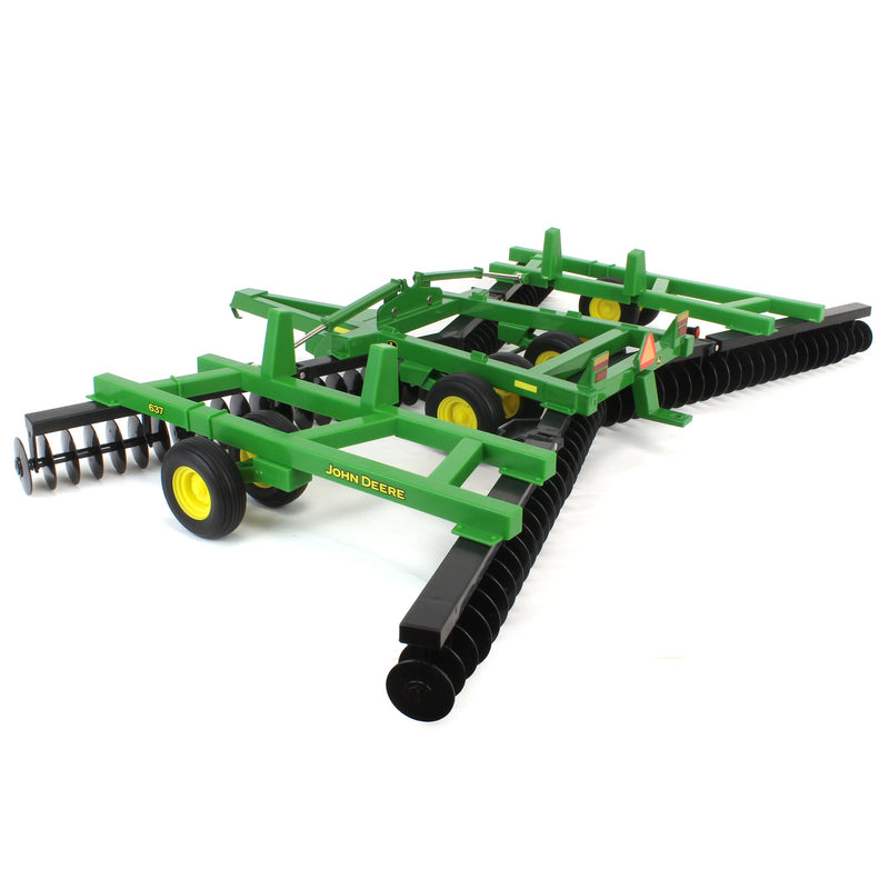 (B&D) 1/16 John Deere 637 Flex Fold Disk, ERTL Replica Play - Damaged Box