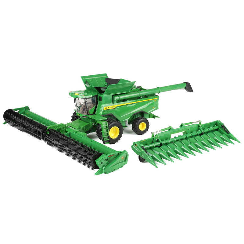 1/32 John Deere S7 800 Combine with Corn & Grain Heads by ERTL