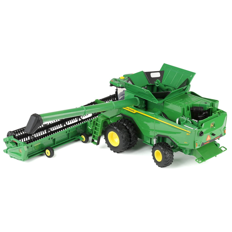 1/32 John Deere S7 800 Combine with Corn & Grain Heads by ERTL