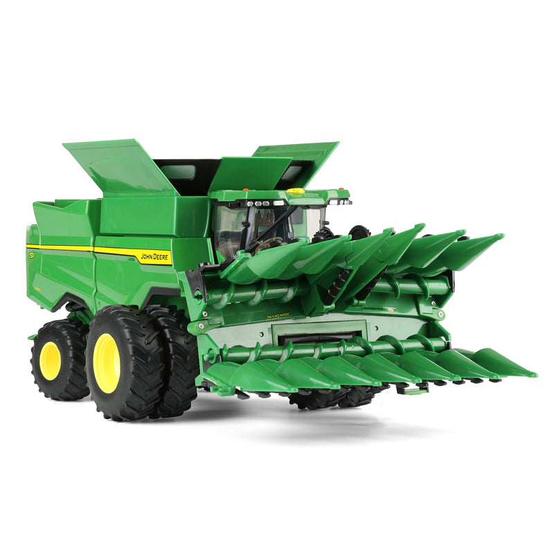1/32 John Deere S7 800 Combine with Corn & Grain Heads by ERTL