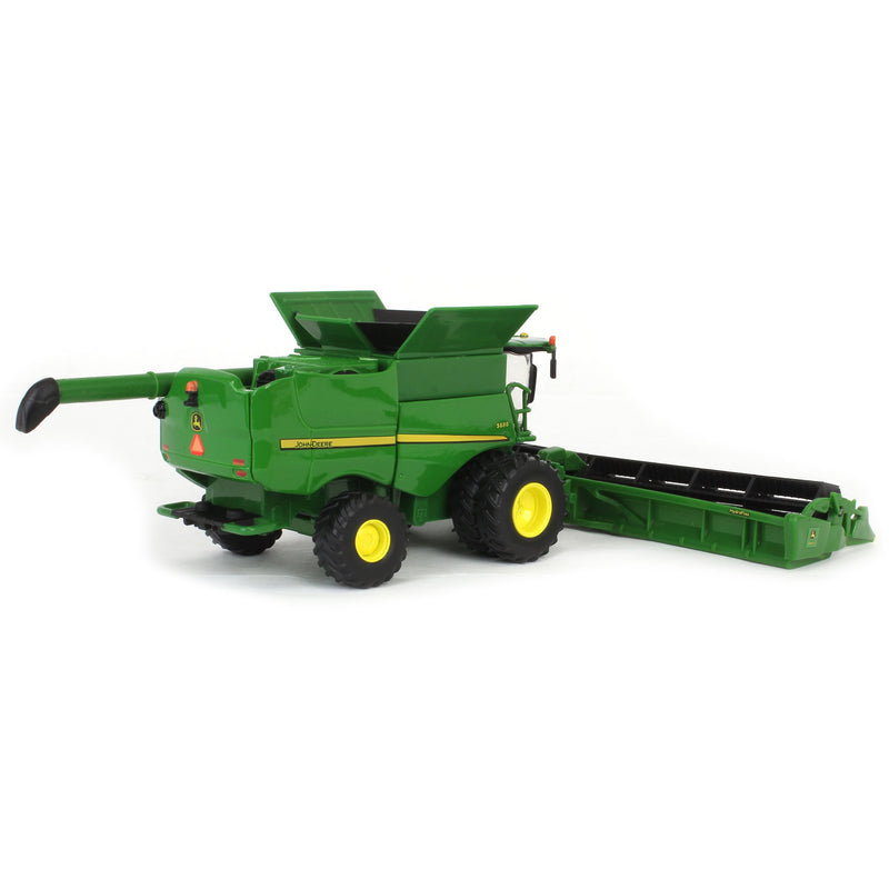 1/64 John Deere S680 Combine with Corn Head & Grain Head, ERTL Prestige Collection
