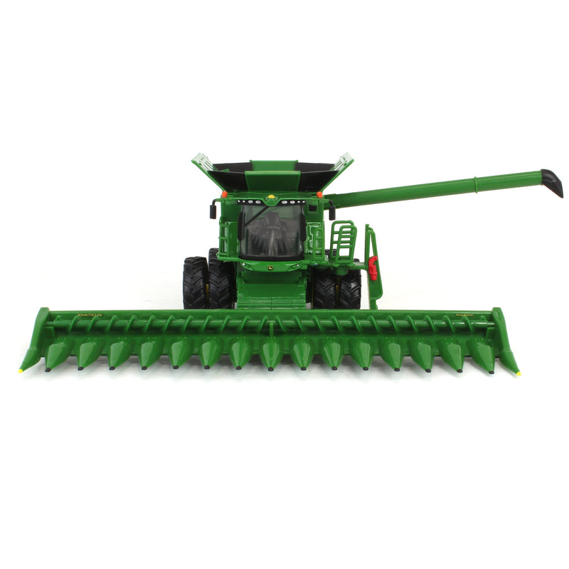 1/64 John Deere S680 Combine with Corn Head & Grain Head, ERTL Prestige Collection