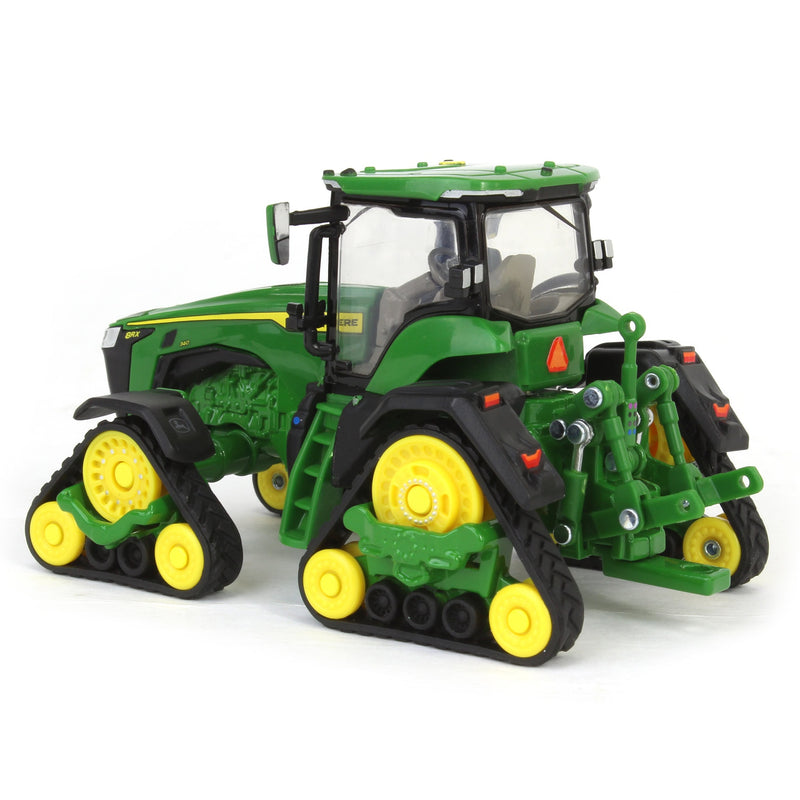 (B&D) - 1/64 John Deere 8R 340, 8RX 340 & 8RT 340 Tractor Set, ERTL Prestige Collection - Damaged Box