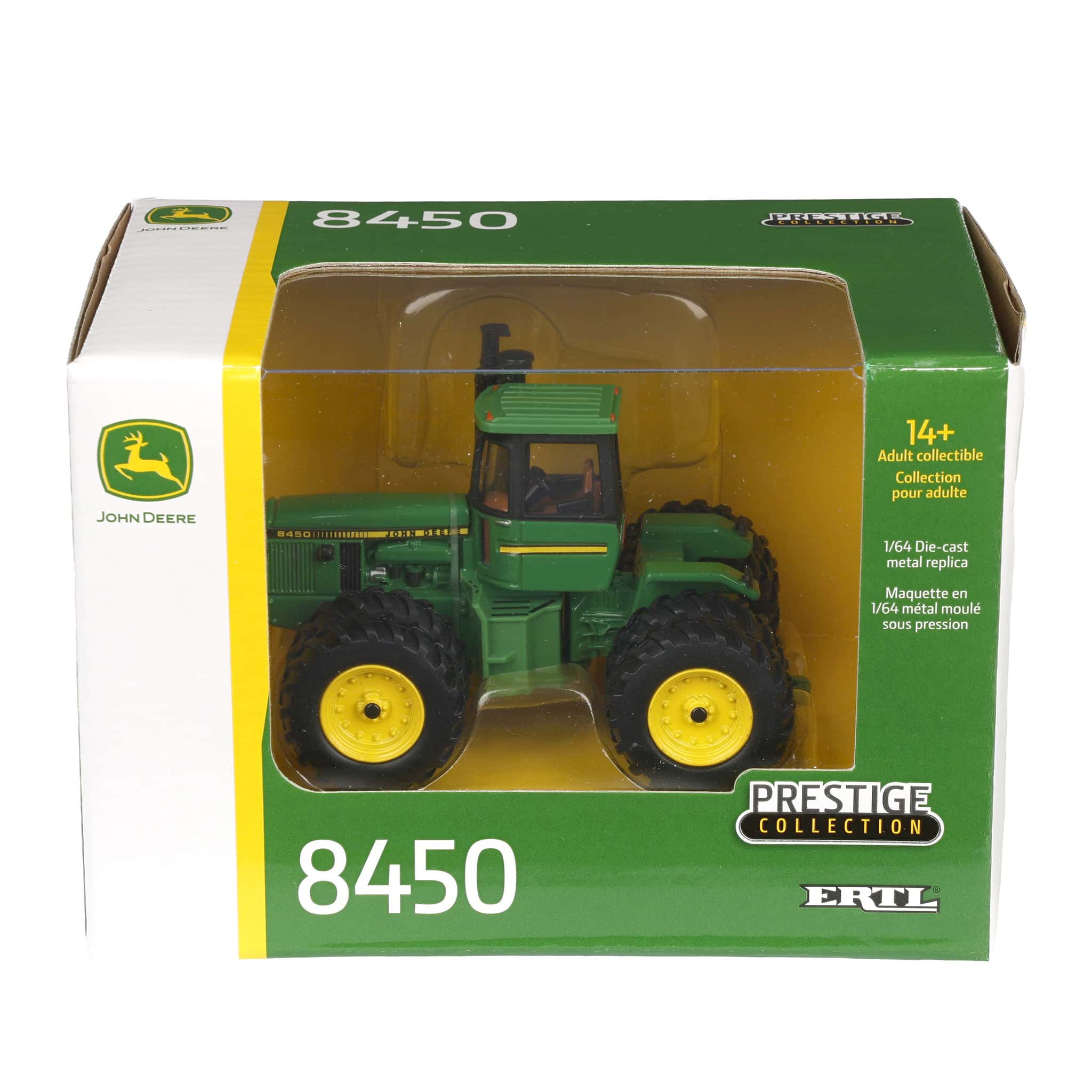 1/64 John Deere 8450 Tractor with Front & Rear Duals, ERTL
