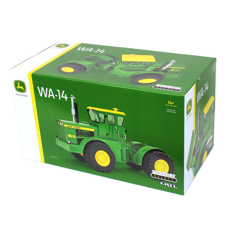 (B&D) 1/16 John Deere WA-14 Vintage 4WD Tractor, ERTL Prestige Select #2 - Loose, No Box