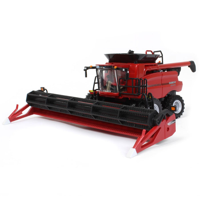 1/64 Case IH 7150 Combine with Corn and Grain Headers, ERTL Prestige Collection