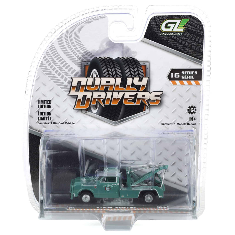 1/64 1967 Chevrolet C-30 Dually Wrecker, Holley Speed Shop, Dually Drivers Series 16