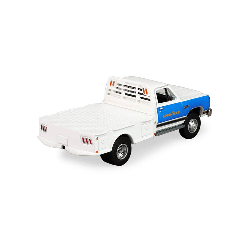 1/64 1981 Dodge Ram W350 Power Ram Dually Flatbed, Goodyear, Dually Drivers Series 17