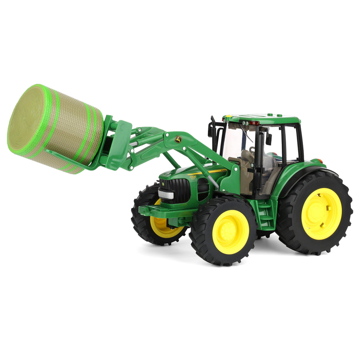1/16 Big Farm John Deere 7330 with Bale Mover & BaleDefault Title