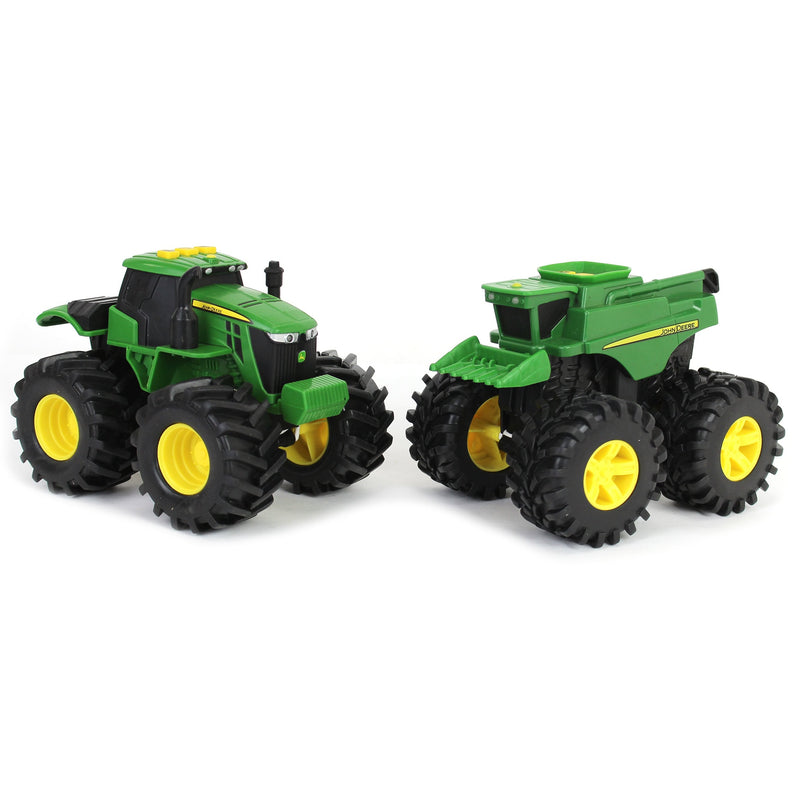 6in John Deere Monster Treads Set with Lights & Sounds