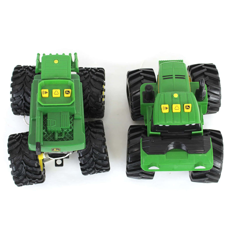 6in John Deere Monster Treads Set with Lights & Sounds