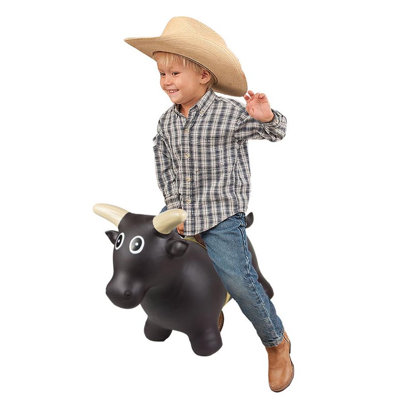 (B&D) Lil Bucker Bouncy Bull by Big Country Toys - Damaged Box