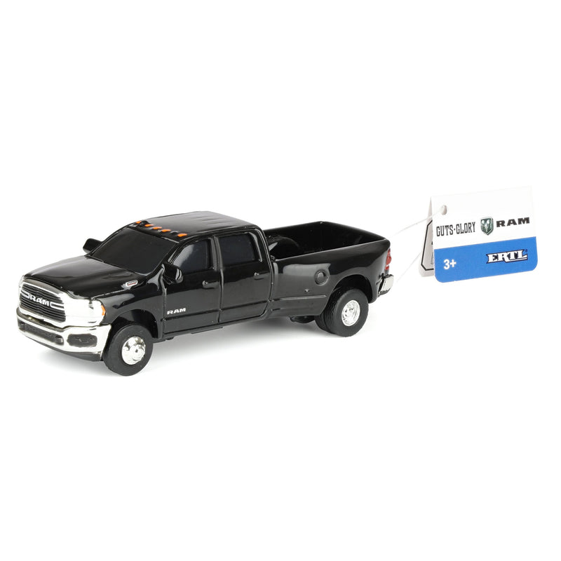 1/64 Black RAM 3500 Dually Pickup Truck, ERTL Collect N Play