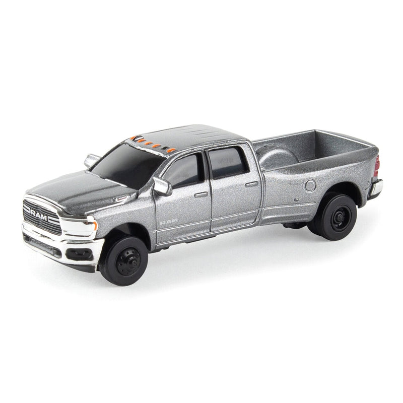 Set of 2 ~ 1/64 RAM 3500 Dually Pickup Trucks, ERTL Collect N Play